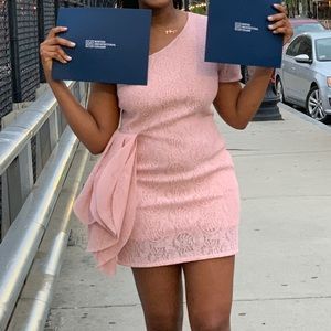 Hot pink summer dress